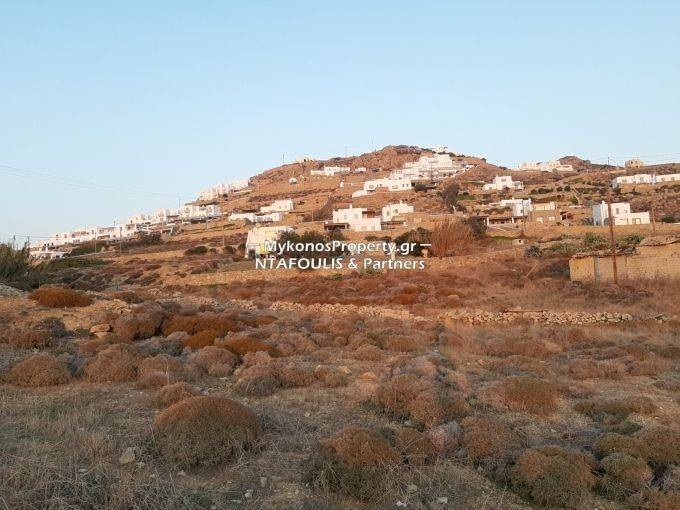 Plot with sea view and sunset -Mykonos real estate