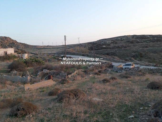 Plot with sea view and sunset -Mykonos real estate