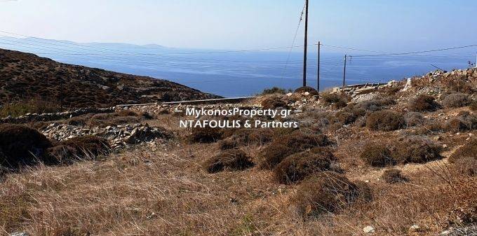 Plot with sea view and sunset -Mykonos real estate