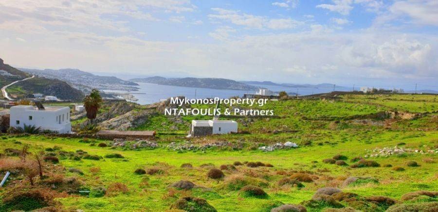 Mykonos real estate -For sale plot 4,850 sq.m in Tourlos