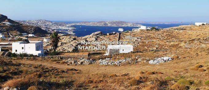 Mykonos real estate -For sale plot 4,850 sq.m in Tourlos