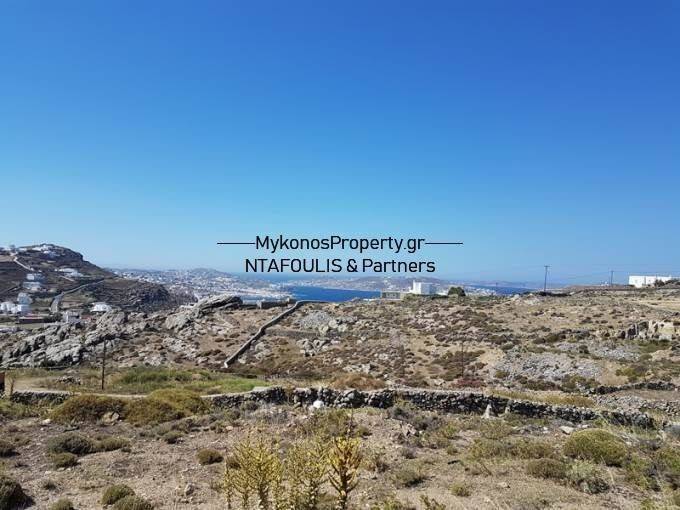 Mykonos real estate -For sale plot 4,850 sq.m in Tourlos