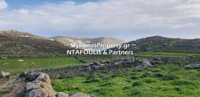 Mykonos real estate -For sale plot 13,158 sq.m in Agrari