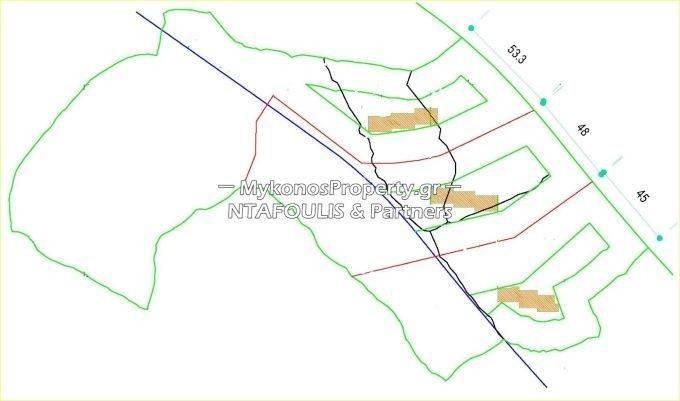 Mykonos real estate -For sale plot 35,991 sq.m in Ano Mera