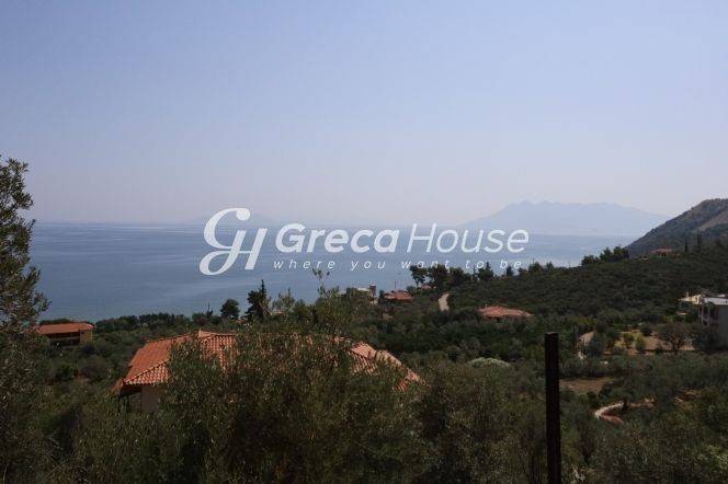 Sloping Plot with Sea View for Sale in Ancient Epidaurus