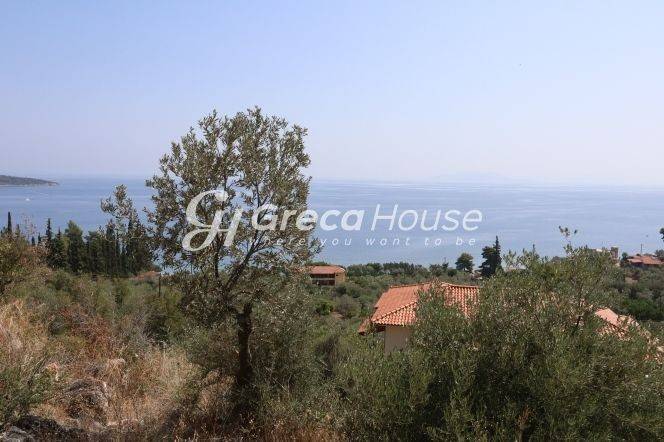 Sloping Plot with Sea View for Sale in Ancient Epidaurus