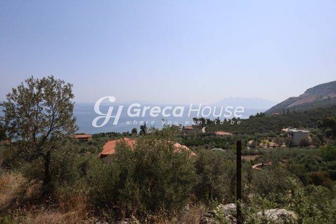 Sloping Plot with Sea View for Sale in Ancient Epidaurus