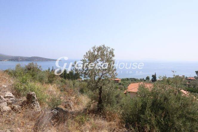 Sloping Plot with Sea View for Sale in Ancient Epidaurus