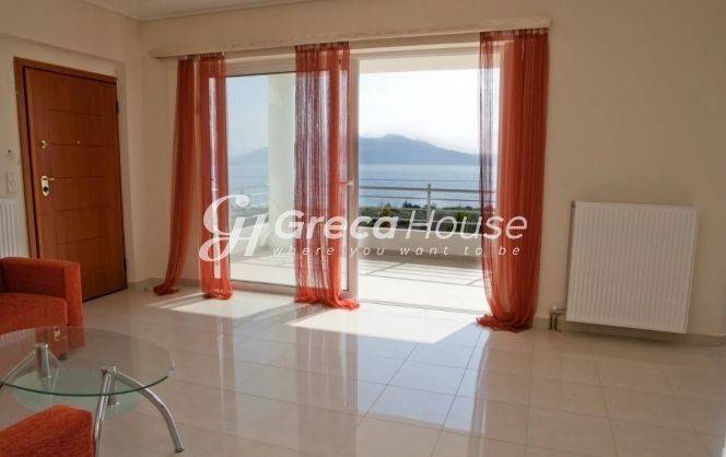 Beach building for sale with 6 apartments in Evia