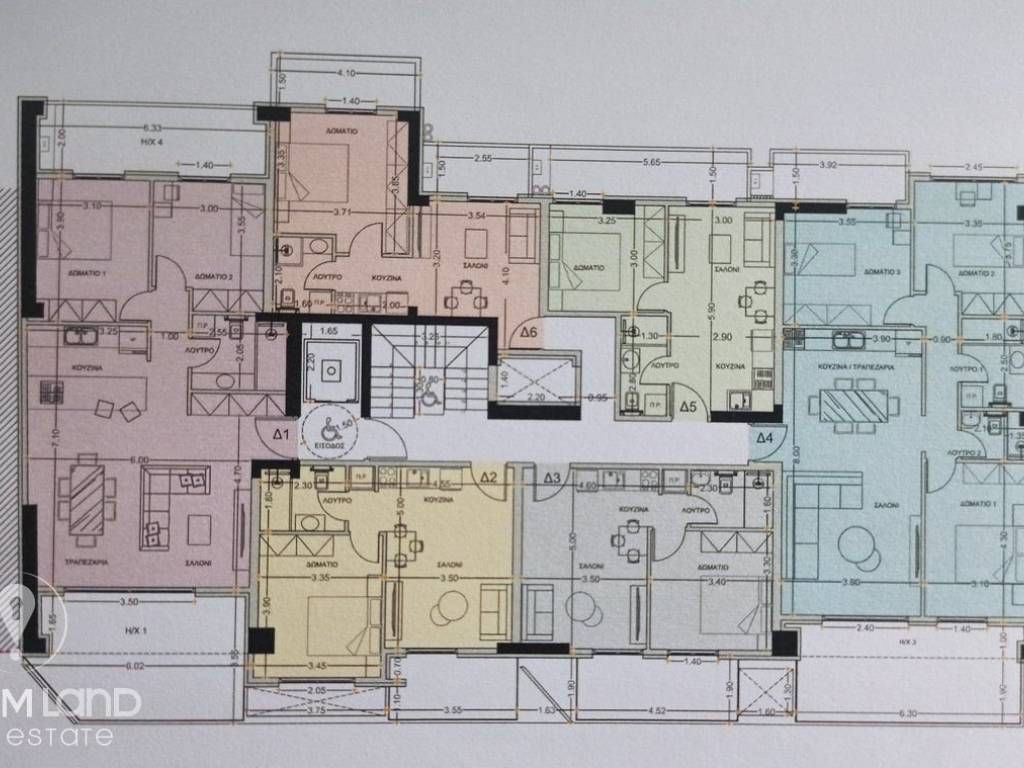 Forumland Real Estate, Κάτοψη ορόφου