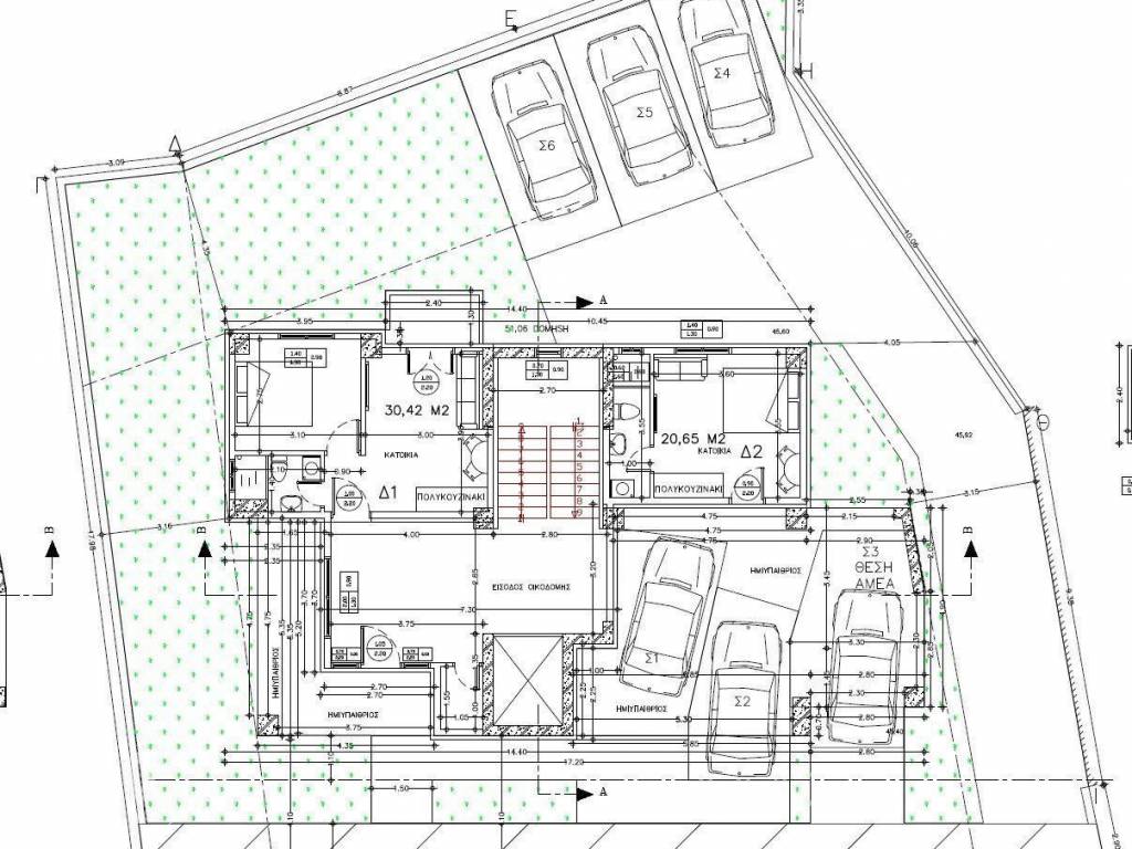 Forumland Real Estate, Κάτοψη πυλωτής