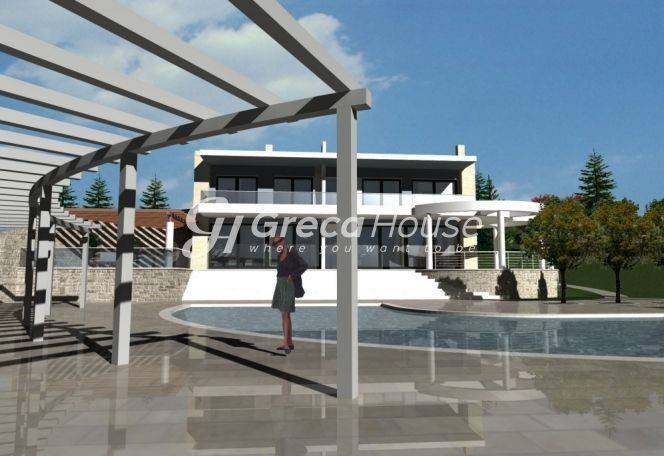 Newly built villa for sale in Anavyssos.