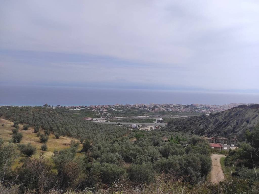Θέα αγροτεμαχίου προς Βορά-θάλασσα-Ξυλόκαστρο