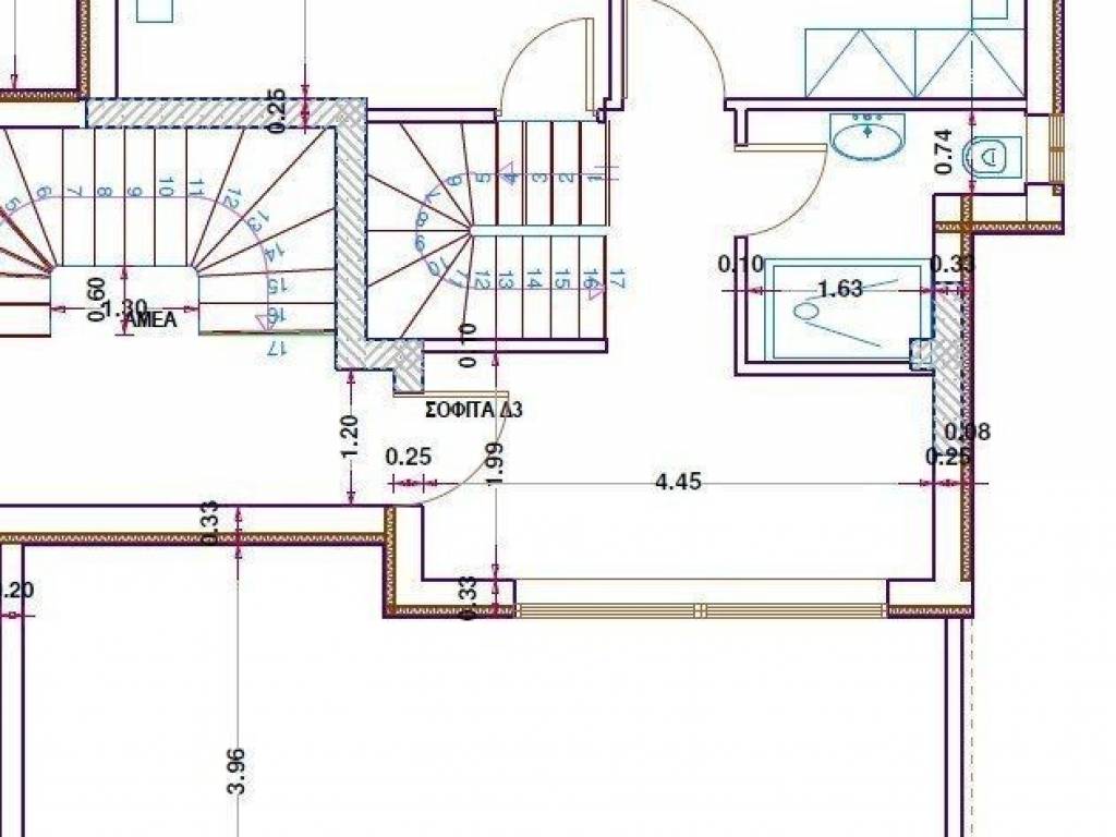 Forumland Real Estate, Κάτοψη Δ3 πάνω ορόφου