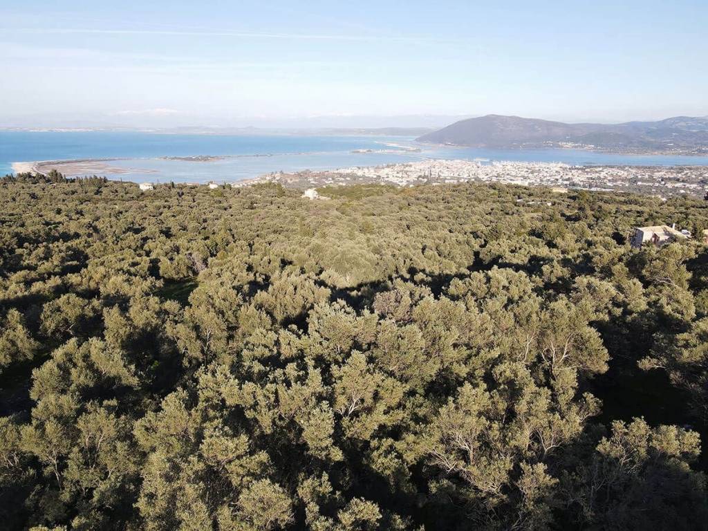 Η υπέροχη θέα προς τη πόλη και τη παραλία της γύρας