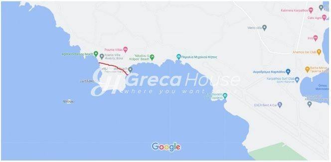 Beachfront Plot for Sale in Karpathos