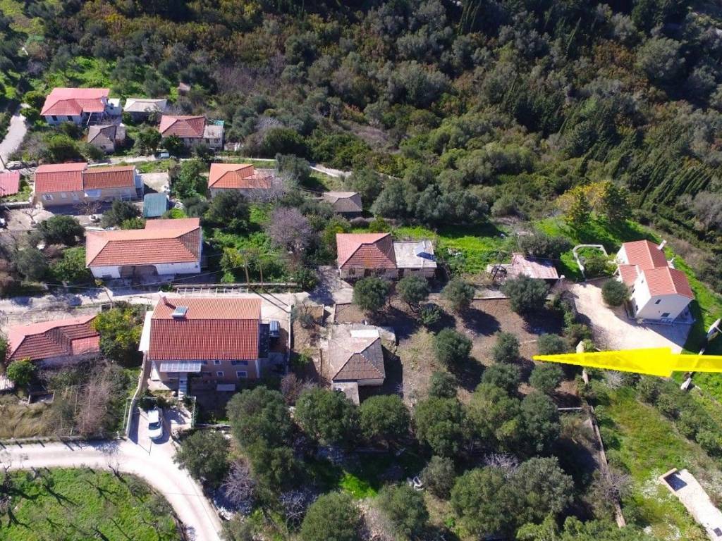 Aerial views and location of plot