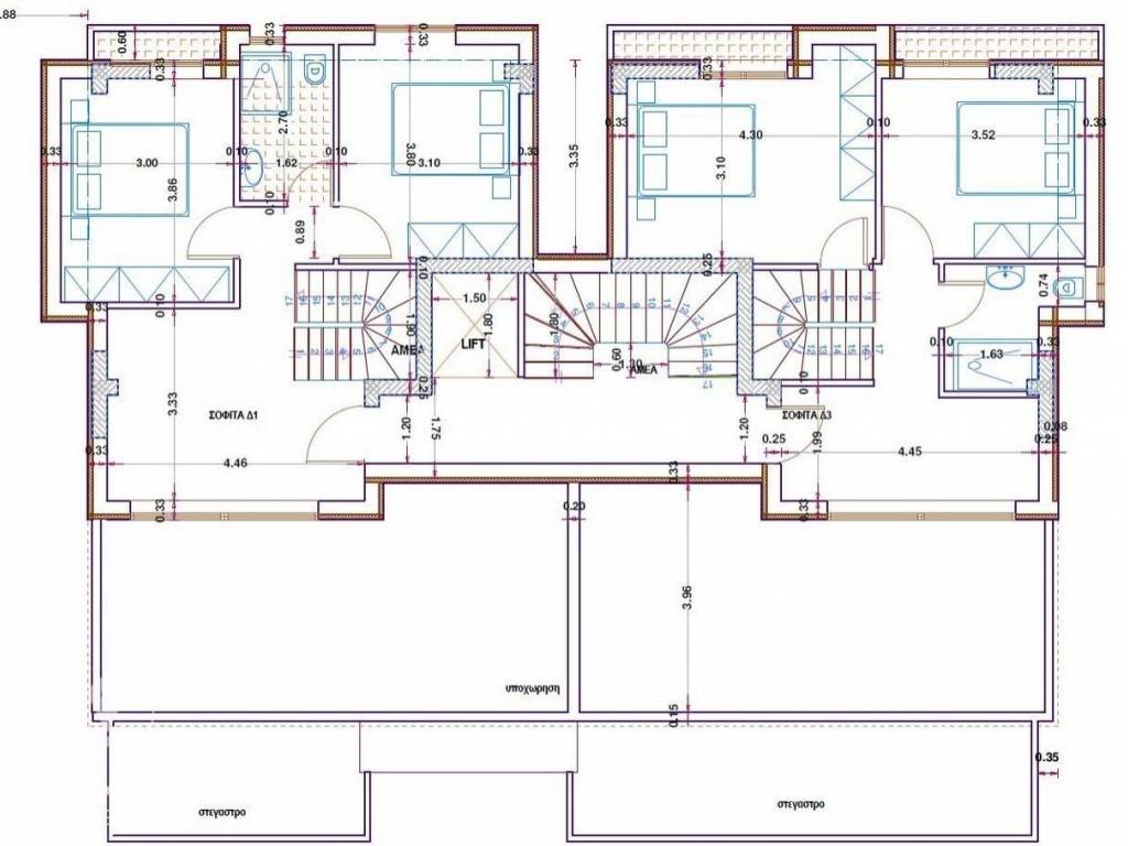 Forumland Real Estate, Κάτοψη πάνω ορόφου