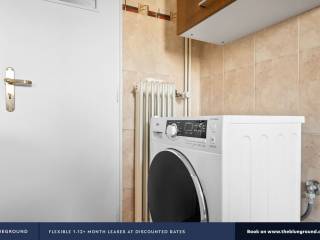 Washer in Apartment