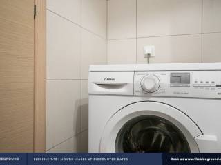 Washer in Apartment